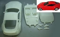 小玩具車(chē)外殼外觀(guān)噴漆處理